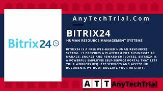 Bitrix 24 - Online Human Resource Management (HRMS) Software | AnyTechTrial.Com