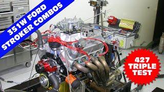 HOW TO: BUILD FORD 351W STROKER POWER: 590 HP, 650 HP & 755-HP 427 FORD STROKER COMBOS. FULL RESULTS