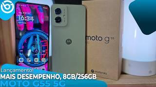 Novo Moto G55 5G | 8GB/256GB, Novo Chipset e Novas Câmeras! Unboxing e Impressões