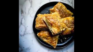 Chicken Puff Pastry #puffpastry #chicken #snacks #easyrecipe #ovenbaked