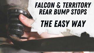 How To Install Ford Falcon & Territory Rear Bump Stops - The Easy Way