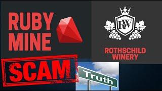 The Real and Hard TRUTH of Ruby Miner and RothsChild Winery AVAX Mining It Is a SCAM