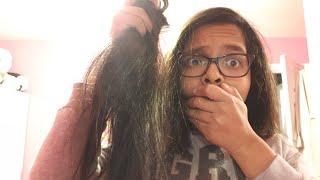 Cutting my hair...FAIL | Arshia Zaman