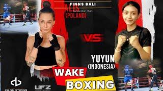 PART 4 ||●YUYUN (INDONESIA) VS ALIS (POLANDIA) FINNS BALI- INDEPENDENCE BOXING DAY.