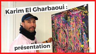 Karim El Gharbaoui, tennis teacher and painter