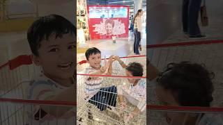 Viraj and Janhvi masti time in Mall #swing #play #trendingnow #viral #memories #childhood #shorts