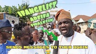 Ifangelist Adeifa Iwalesin at the Odun Ifa Agbaye 2024 Speaks