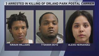 3 charged in murder of Chicago postal worker, mother of 3 in Orland Park: police