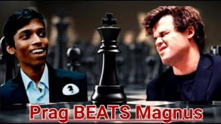 Magnus is destroyed by Prag | prag wins in blitz | Norway chess 2024