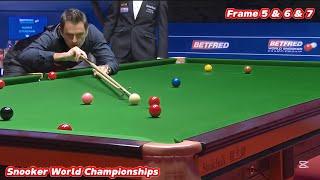 Snooker World Championships Ronnie O’Sullivan VS Kyren Wilson ( Frame 5 & 6 & 7 )