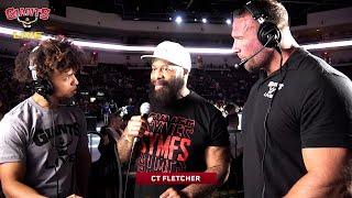 C.T. FLETCHER | Exclusive Giants Live Interview! 