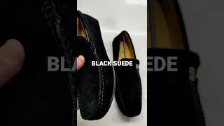 leather suede loafers