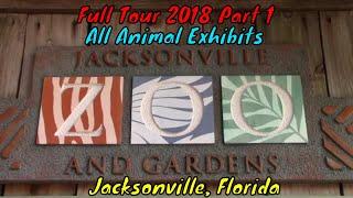 Jacksonville Zoo and Gardens Full Tour Part 1 - Jacksonville, Florida