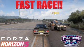 HOONIGAN RS200 VS FUNCO F9 - WHO IS FASTER ON HIGHWAY? - Forza Horizon 5 | Eliminator