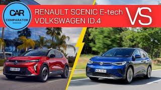 Renault Scenic E-Tech vs Volkswagen ID.4 | 2024 | Detailed Comparison of Specs, Dimensions and Price