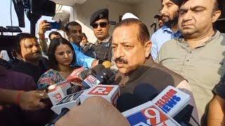 J&K Polls: Dr Jitendra Singh Casts Vote in Jammu