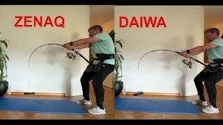 ZENAQ EXPEDITION EP55-14 vs. DAIWA Saltiga Air Portable 11500-175 two heavy jigging Rods