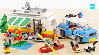 レゴ クリエイター ホリデーキャンプワゴン 31108 ／ LEGO Creator 3in1 Caravan Family Holiday Speed Build & Review