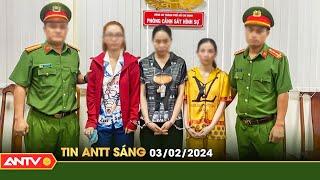 Tin tức an ninh trật tự nóng, thời sự Việt Nam mới nhất 24h sáng 3/2 | ANTV