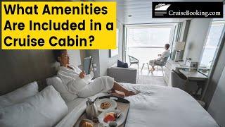 What Amenities Are Included in a Cruise Cabin | CruiseBooking.com | #cruisecabin