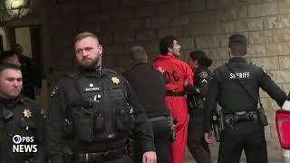 WATCH: Man accused of killing UnitedHealthcare CEO struggles with police as he enters Pa. courthouse