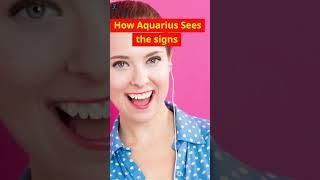 How Aquarius sees the signs #shorts Aquarius tarot Aquarius tarot today Aquarius May 2025 tarot