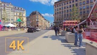 Luxembourg City  Walking Tour | 4K | Street Walk | Luxemburg, Europe | 2022 @VirtualWalking