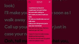 Meghan Trainor - Made You Look #spotifylyrics #lyrics #hits #tiktok #lyricspot #trending #shorts