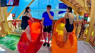 Combo Body Waterslides at Great Wolf Lodge | Perryville, USA