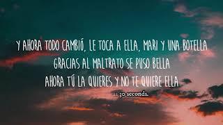 Relación - Sech "Ahora tu la quieres y no te quiere ella"