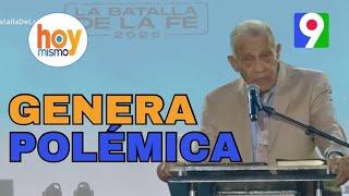 Genera polémica el pastor Ezequiel Molina en La Batalla de la Fe | Hoy Mismo