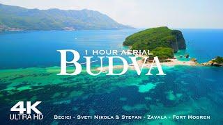 BUDVA 2024  4K Drone Aerial Relaxation Film | Будва Montenegro Crna Gora Црна Гора