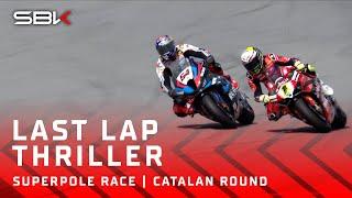 Toprak replicates Rossi in final corner thriller in Superpole Race  | 2024 #CatalanWorldSBK  