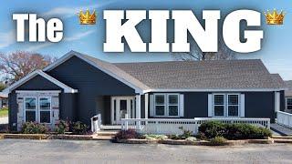 See why this NEW modular home model is called the "KING!" Prefab House Tour