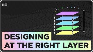 The Elements of User Experience (LAYERS!)