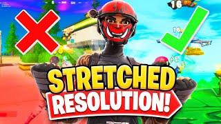 The BEST Stretched Resolution To Use in Fortnite Season 7! (FPS BOOST RES!) - Fortnite Tips & Tricks