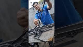 Como hacer un asador tipo estaca criolla para asado