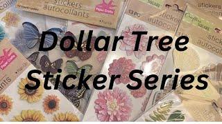 Dollar Tree Stickers Series #1 / Handmade Cards (17/2023)