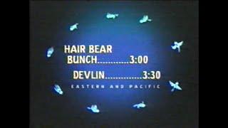 Extremely rare Cartoon Network Coming Up Next powerhouse bumper: The Hair Bear Bunch into Devlin.