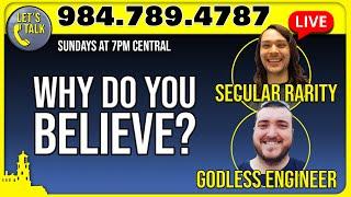  Let's Talk | Godless Engineer EXPOSES secular Rarity Secrets!