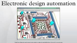 Electronic design automation