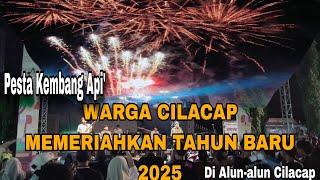 Antusias dan Kemeriahan Kota Cilacap Menyambut Tahun Baru 2025