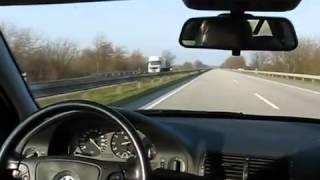 BMW 540 V8 Autobahn Germany 250 kmh 155 mph WG