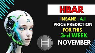 Insane HEDERA HBAR Price Prediction for THIS WEEK by A.I