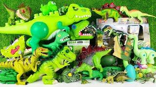 Unboxing Review ASMR Jurassic World Toys Colorful Dinosaur T-rex Giga Stegosaurus Ankylosaurus