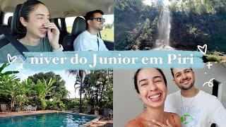 JR'S BIRTHDAY, TRIP TO PIRENÓPOLIS, WATERFALL AND BREAKFAST AT A HOTEL | JULIANA LOUISE