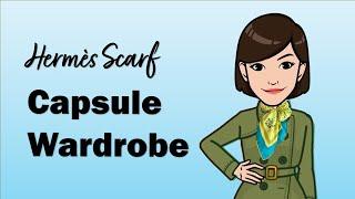Hermès Scarf Capsule Wardrobe For European Business Travel | Cranleyplace