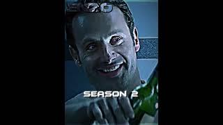 Rick Grimes Season 1-Season 5 Evolution EDIT #shorts #viral #twd #rickgrimes