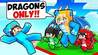 Having A DRAGON FAMILY In Minecraft!