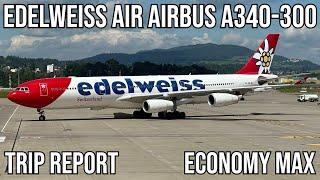 [TRIP REPORT] Edelweiss Air Airbus A340-300 (ECONOMY MAX) Zurich (ZRH) - Tampa (TPA)